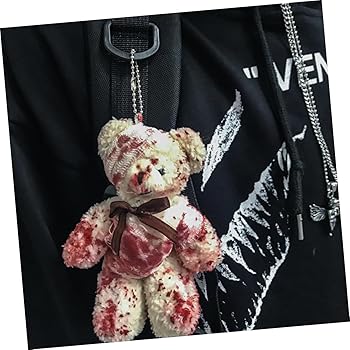 Amazon.co.jp: [GAXIRE] 1個 くまのキーホルダー ハロウィン